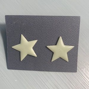 Vintage star earrings